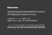 Arcanite - Soft Slab Serif Font Fami, a Slab Serif Font by Ridha-38.lineart (Thumbnail 2 of 9)