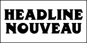 Headline Nouveau JNL, a Serif Font by Jeff Levine Fonts (Thumbnail 2 of 5)
