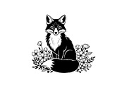 Cute Fox Silhouette Bundle, an Illustration by Designs_River (Thumbnail 24 of 31)