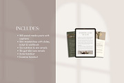 Skin Template Bundle, a Social Media Template by Naturopath Hub (Thumbnail 2 of 9)