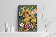 Wild Life (Patterns Wallpapers), a Pattern Graphic by Luiz da Rolt Grathwohl (Thumbnail 4 of 9)