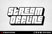 Cartoon Stream Overlay, a Templates & Theme by StreamSkins (Thumbnail 1 of 4)