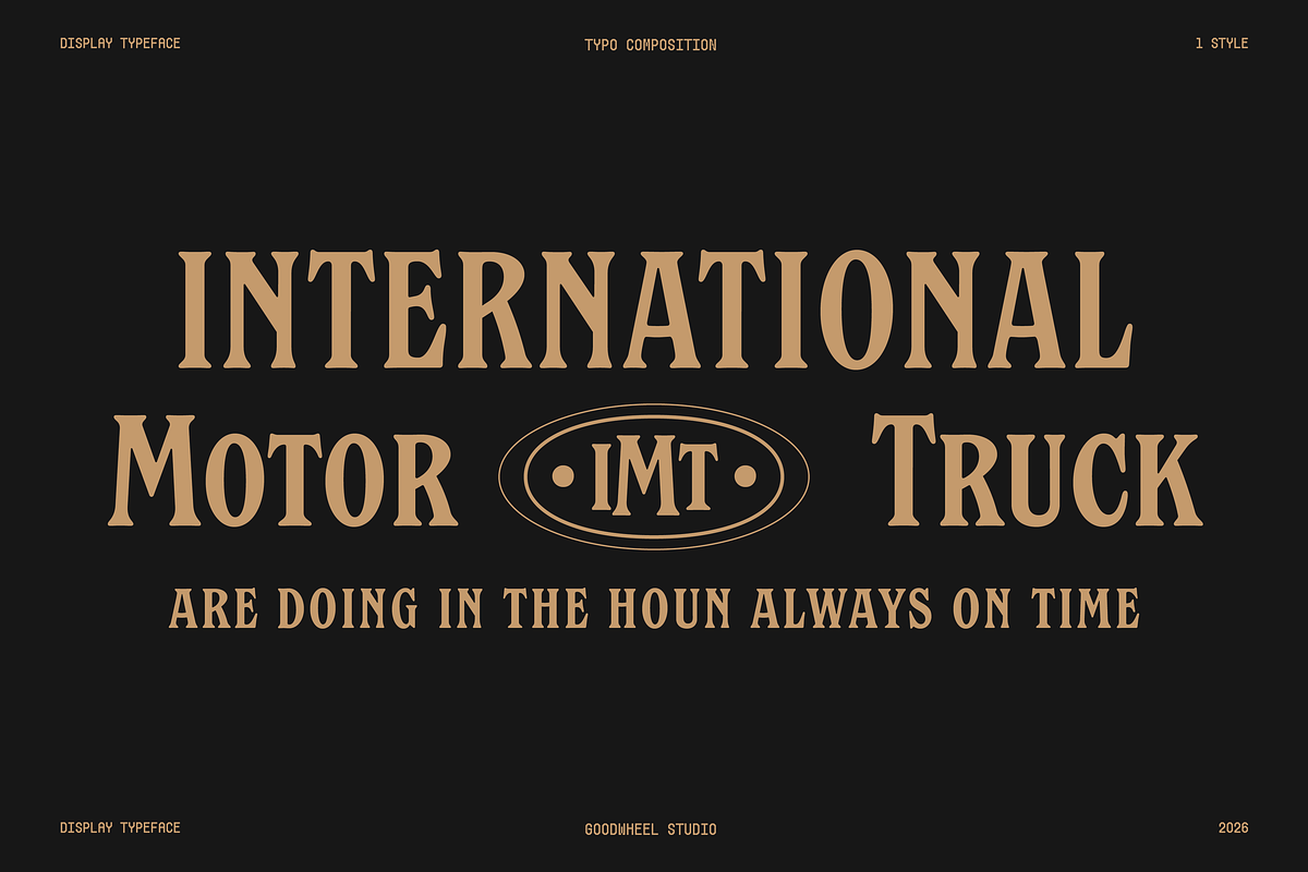 Mappleton, a Font by Goodwheel Studio (Photo 3 of 8)