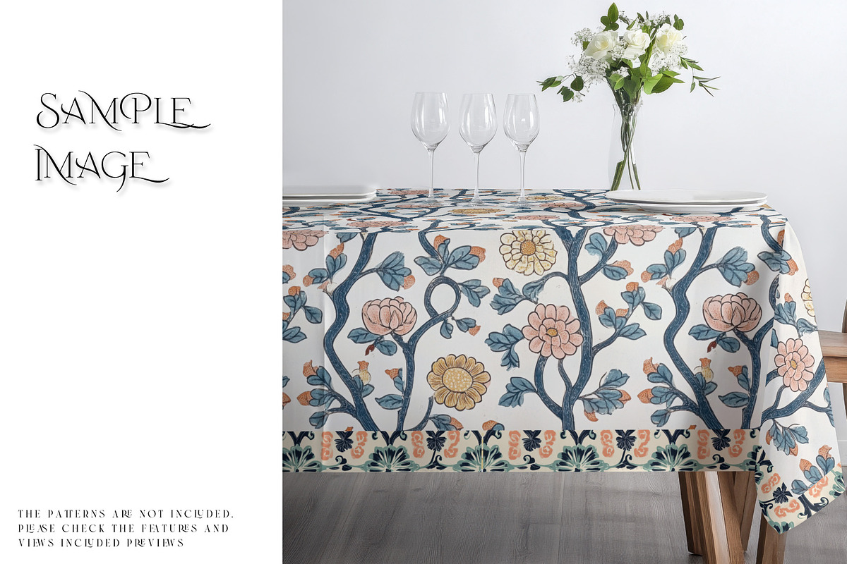 Tablecloths Mockups via Smart Object, a Product Mockup by mock-ups (Photo 10 of 18)