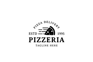 Vintage Classic Pizza Logo Design, a Branding & Logo Template by AlvinStd