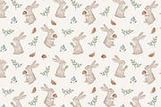 Pattern Little bunny, a Pattern Graphic by Olena Kuznietsova (Thumbnail 3 of 3)