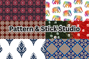 Tribal Seamless Pattern Pack