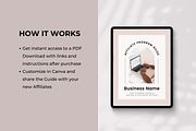 Affiliate Program Guide Template, a Brochure Template by Julia On Purpose (Thumbnail 7 of 8)