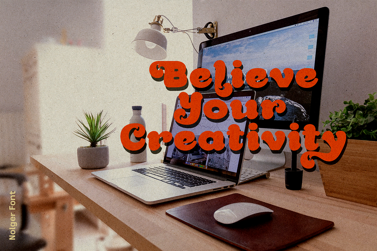 Nolger - Retro Font, a Font by TypeClassHeroes (Photo 15 of 15)