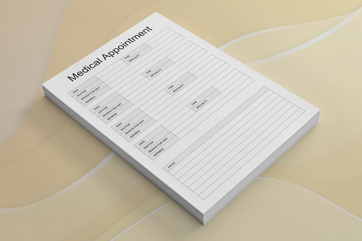 Medical Appoinments, a Stationery Template by DesignDevisers (Photo 5 of 10)