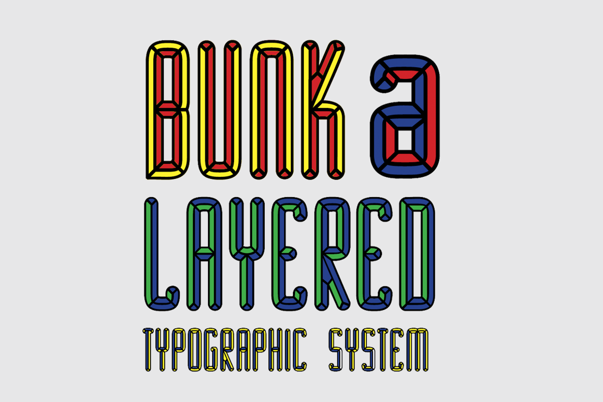 BUNK Layer Kit Font Pack $PECIAL$$ preview 4
