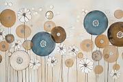 Bohemian flowers. Collection, a Decorative Illustration by Handmadefont (Thumbnail 5 of 9)