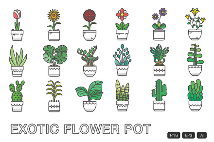 18 Flower Pot