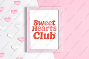 Valentine Sweet Hearts Club PNG, an Illustration by CraftArtStudio (Thumbnail 4 of 4)