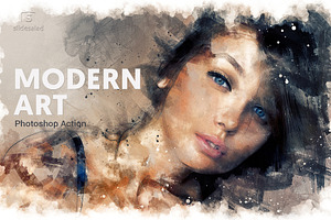 Modern Art Photoshop Action