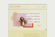Wild & Florida - Website Template, a Squarespace Template by Ryen Creative (Thumbnail 4 of 5)