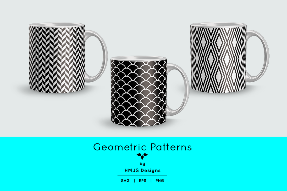 Geometric Patterns, a Pattern Graphic by HMJS Designs (Photo 1 of 5)