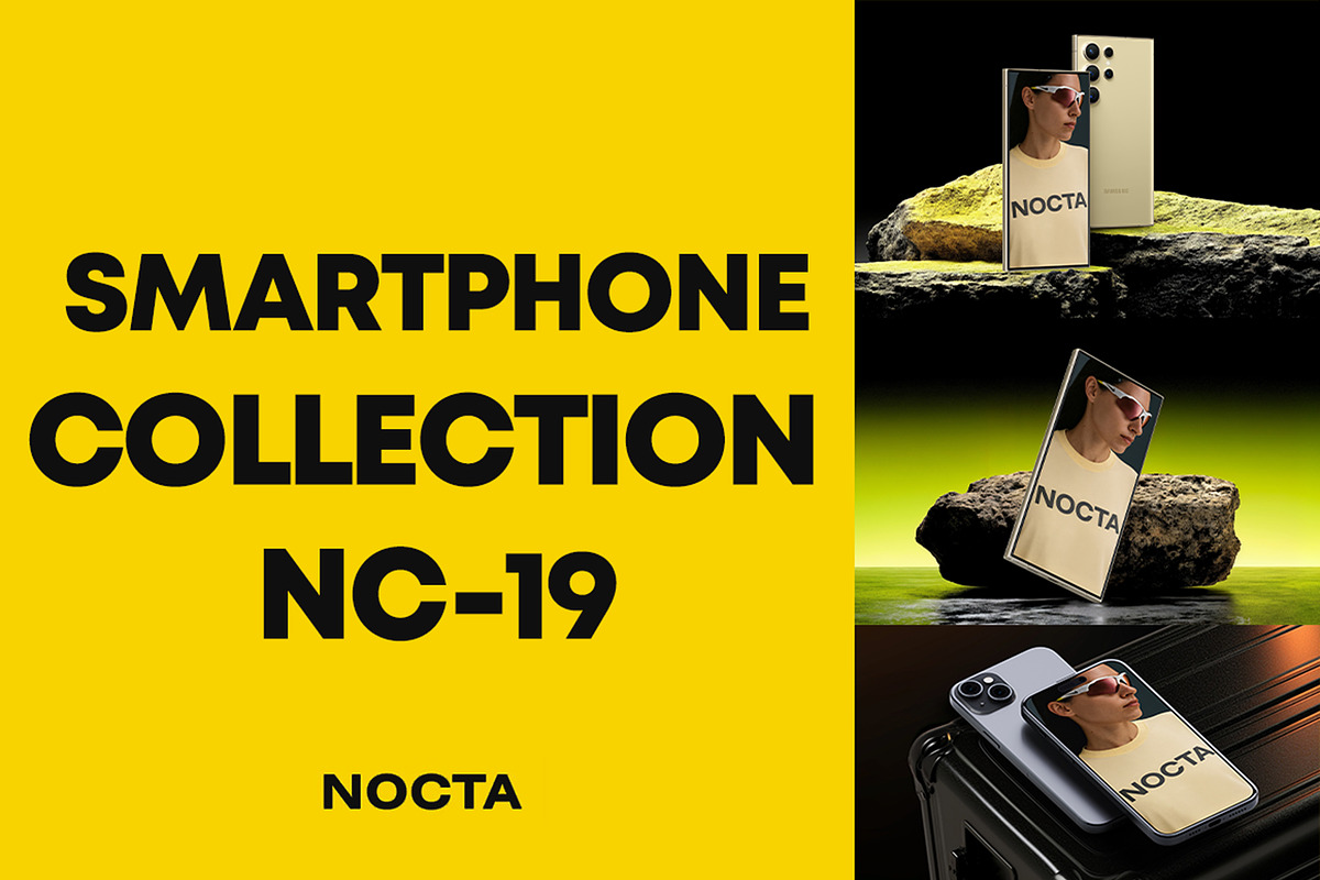 Smartphone Mockup Collection NC-19, a Device Mockup by NOCTA SUPPLY (Photo 1 of 9)