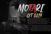 Ghost Sting – Brush Display Font, a Font by Bayuktx (Thumbnail 7 of 10)
