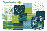 Sloths. Clipart, patterns & prints., an Animal Illustration by MagicForestory (Thumbnail 4 of 10)
