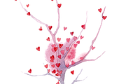 Valentines day watercolor clipart, an Illustration by masha gross (Thumbnail 4 of 5)