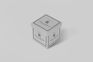 Paper Box Mock-up Pack