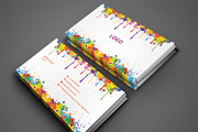 Paint Stationery, a Stationery Template by Sajida Salim (Thumbnail 1 of 2)