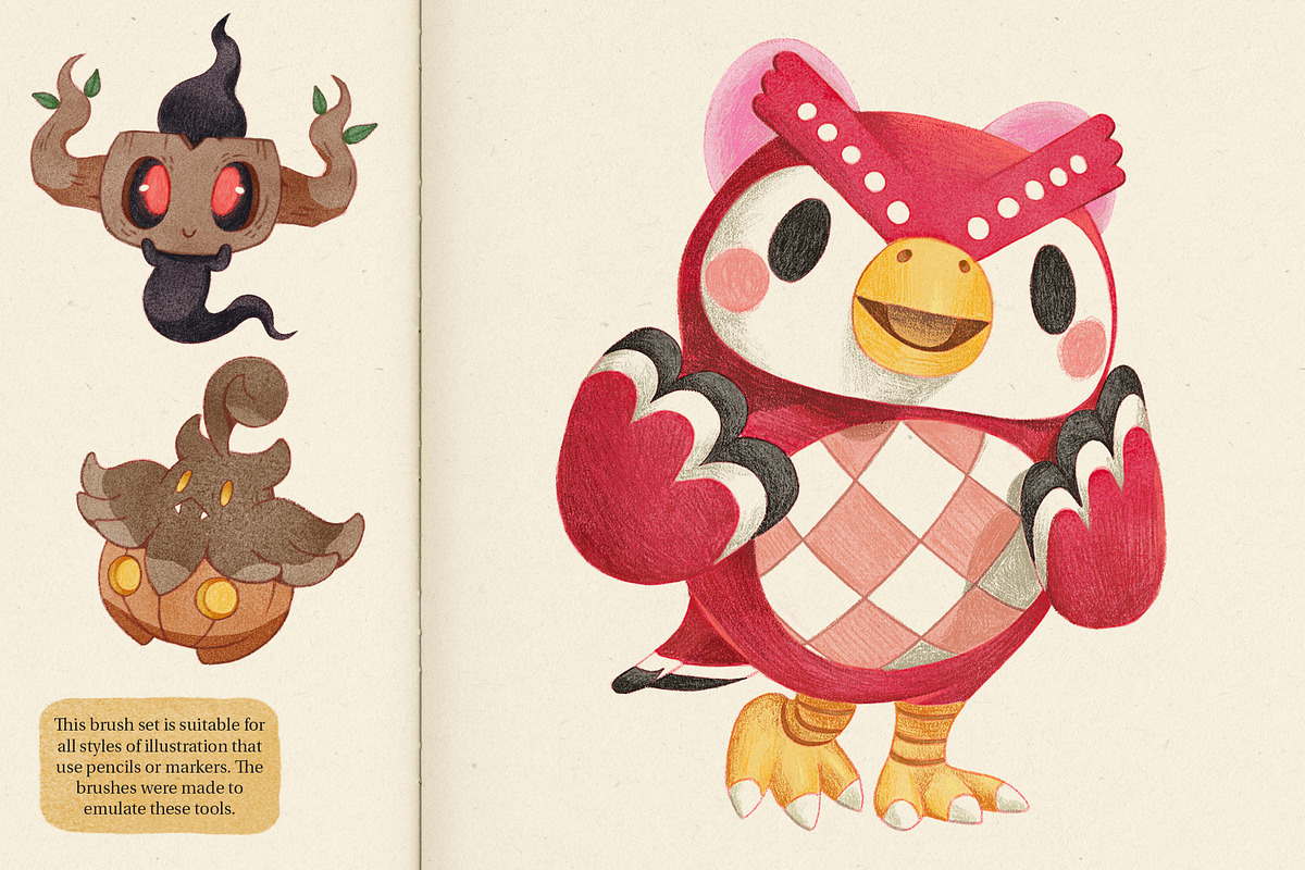 Sketchbook Set – Procreate Brushes, a Brush Add-On by Sadie Lew (Photo 8 of 10)