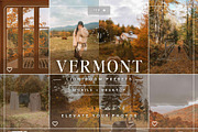15 Vibrant Fall Lightroom Presets, a Preset Add-On by TheWayfarerShoppe (Thumbnail 1 of 9)