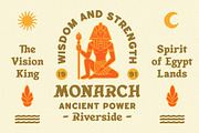 Anubis Mythical - Display Font, a Serif Font by Edignwn Type (Thumbnail 6 of 12)