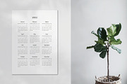 2022 & 2023 Calendar Templates, a Stationery Template by Anatartan Design (Thumbnail 3 of 8)