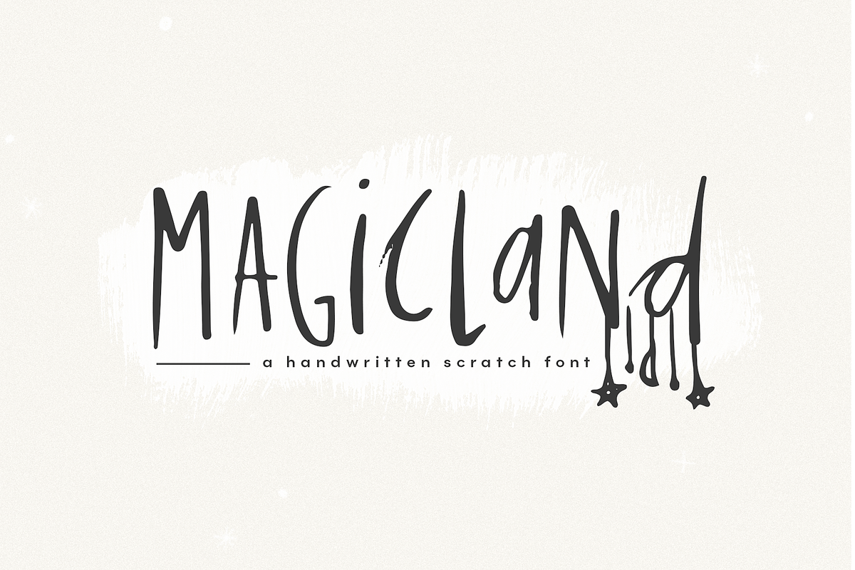Magicland | A Handwritten Font