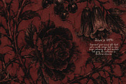 Dark Romance Halloween Backgrounds, a Background Graphic by Lidberia (Thumbnail 6 of 12)