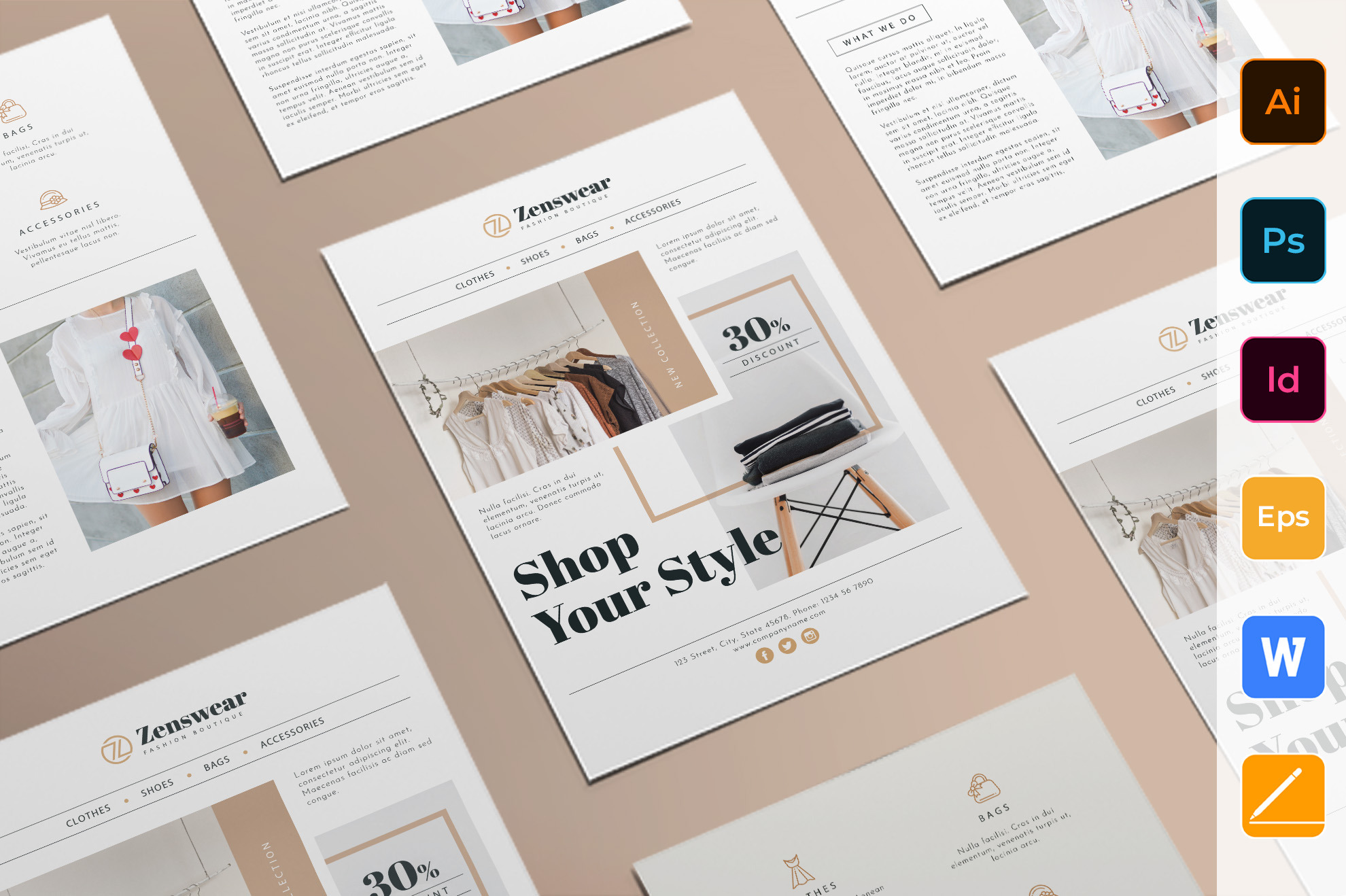 Image 7 for Boutique Flyer Template Free