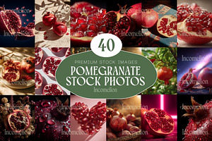 40 Editorial Pomegranate Photos, a Food Illustration by Incomelion