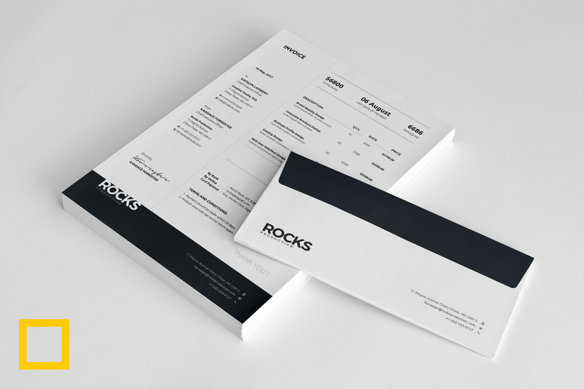 Brand Identity, a Stationery Template by DesignJanala (Photo 7 of 10)