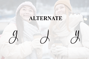 Happy Holiday | Script Font, a Handwritten Font by Scratchones (Thumbnail 8 of 9)