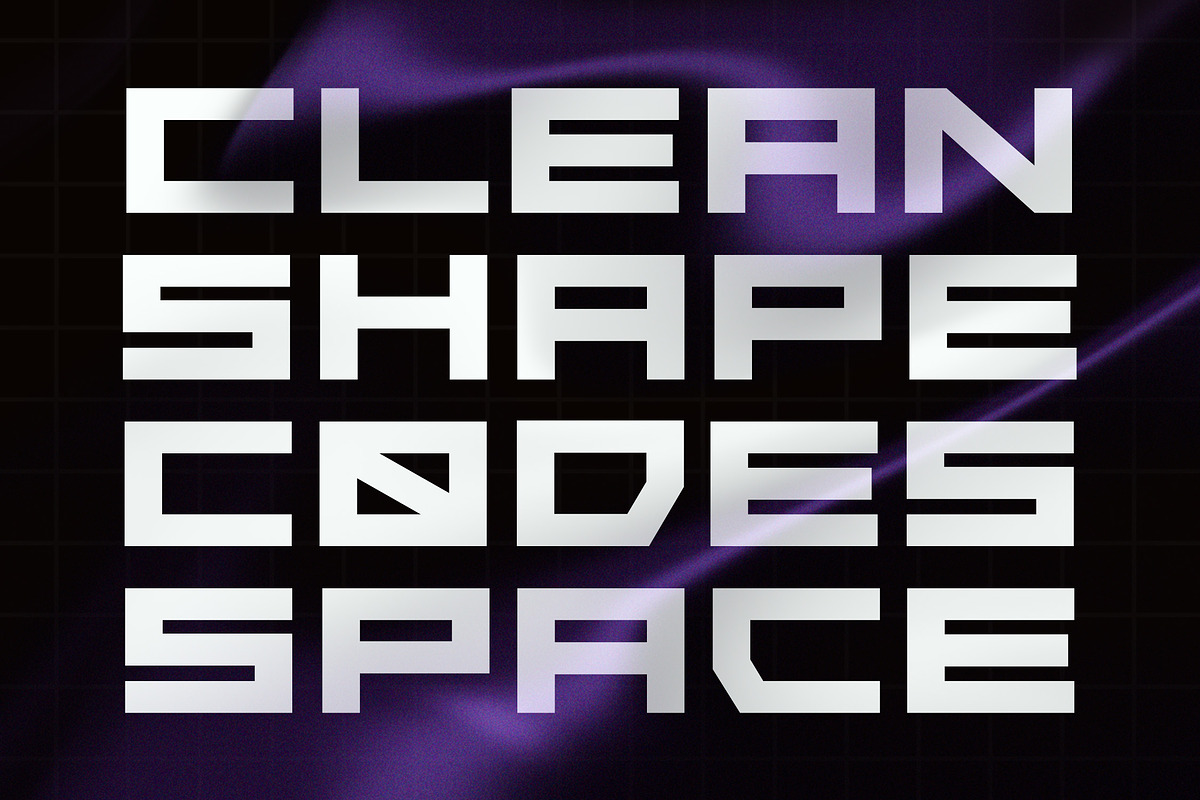 Wild Cyber - Modern Futuristic Font, a Sans Serif Font by Typia Nesia (Photo 5 of 11)