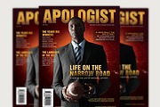 Apologist Church Magazine Cover, a Magazine Template by loswl (Thumbnail 1 of 3)