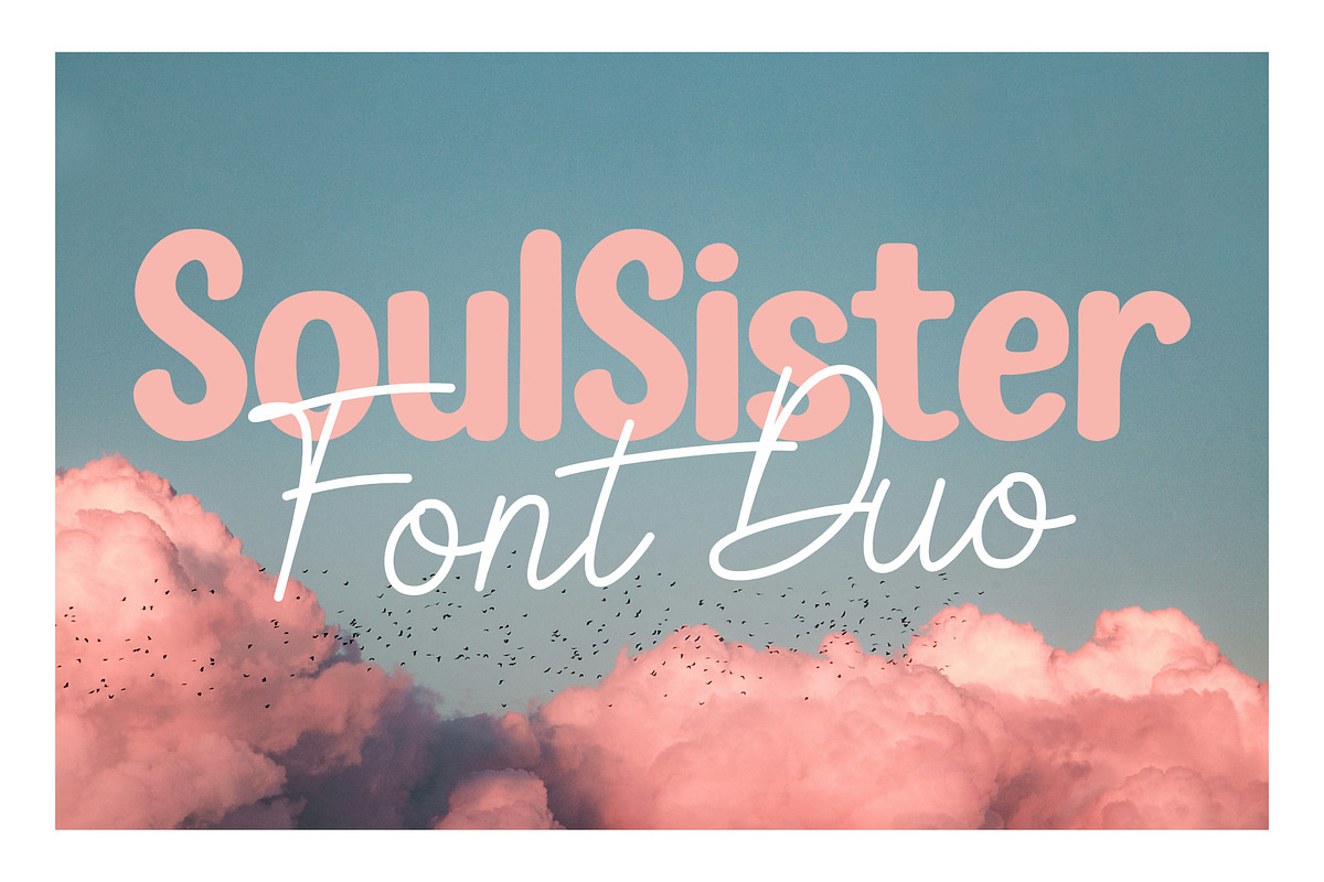 Soul Sister Font Duo, a Script Font by Modikstype (Photo 1 of 6)