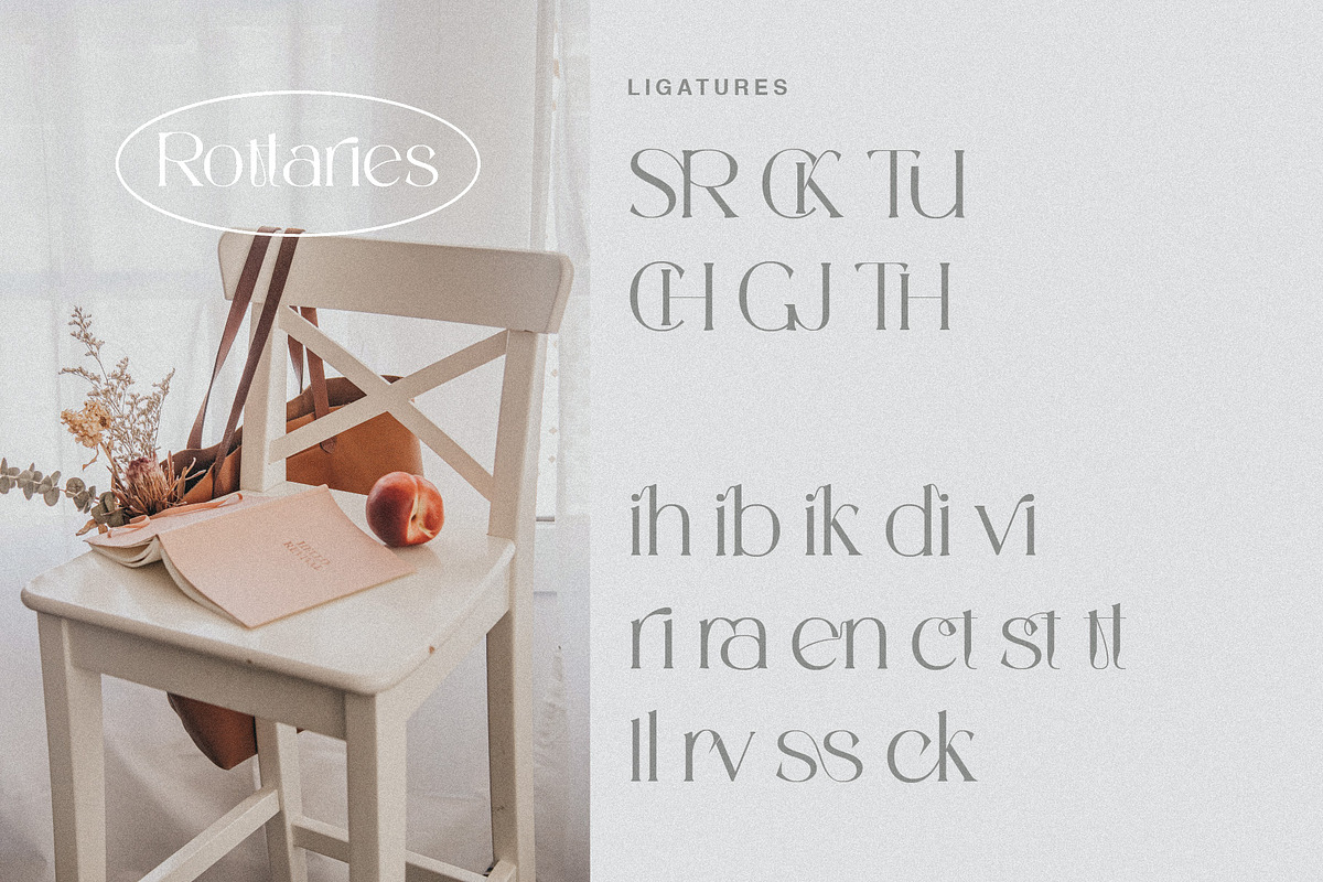 Rottaries - Modern Unique Typeface, a Serif Font by BrandSemut (Photo 8 of 10)