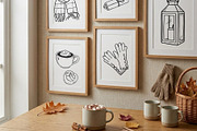 Fall Autumn Cozy Vibes Bundle, a Seasonal Illustration by ArtGiftsStudio (Thumbnail 4 of 5)
