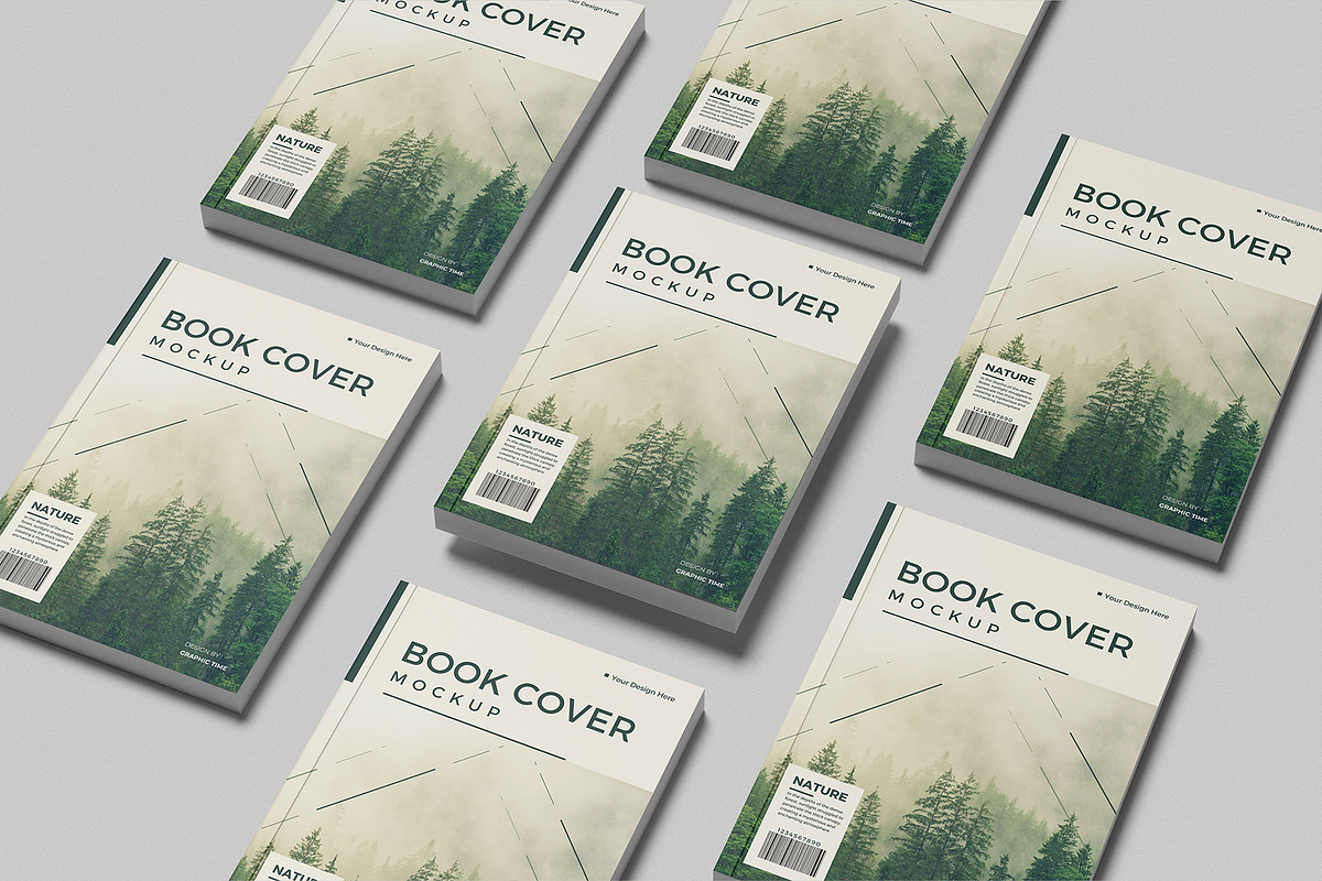 Book Cover Mockup, a Books & Magazine Mockup by graphictime (Photo 11 of 12)