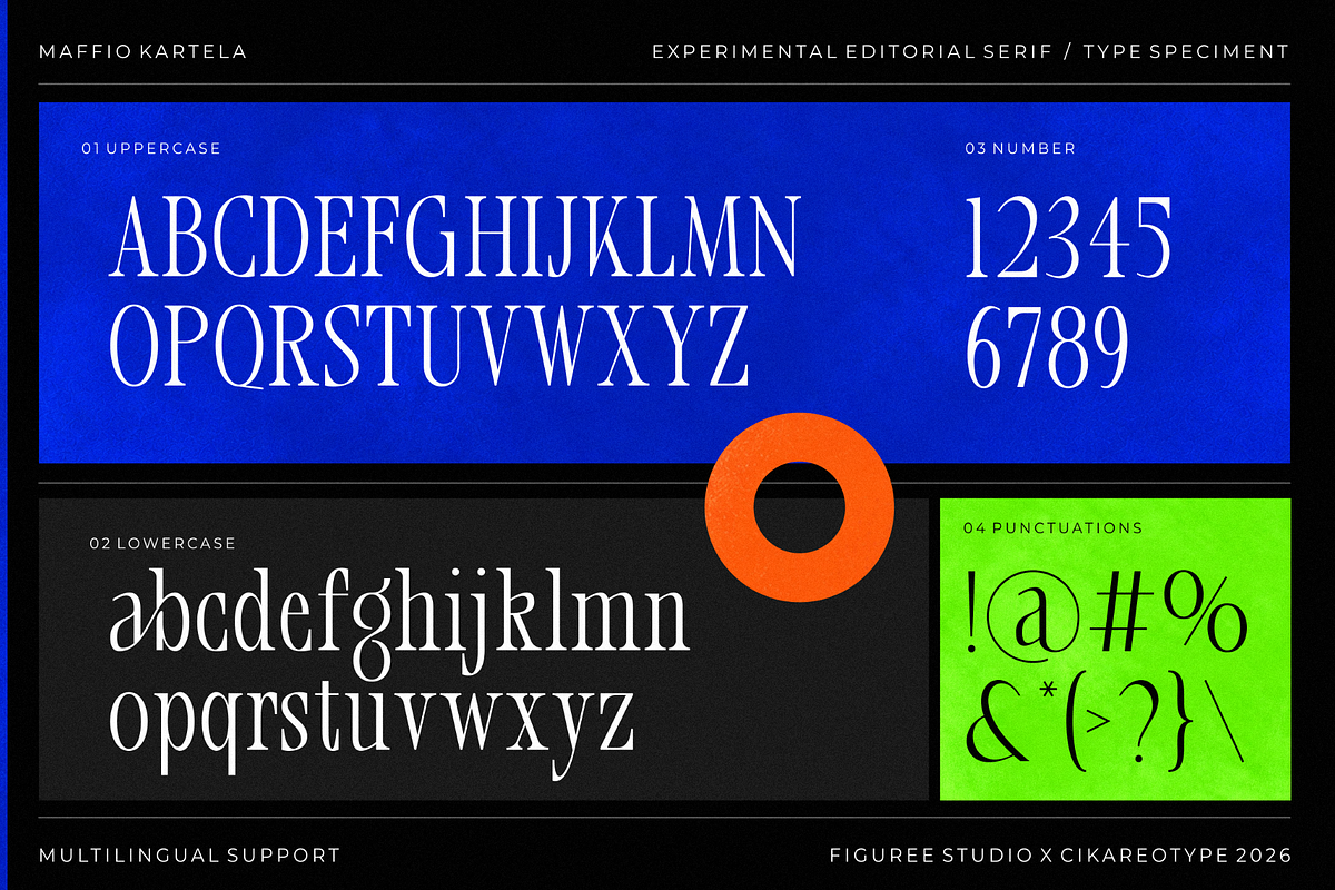 Maffio Kartela - Experimental Serif, a Serif Font by figuree studio (Photo 5 of 10)