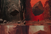 439 MJ Dark Sci-fi Prompts: Vol 4, a Background Graphic by Sevenstyles (Thumbnail 4 of 16)