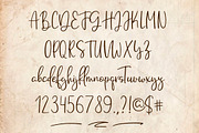 Signature font, a Script Font by JuliaKJ (Thumbnail 3 of 3)
