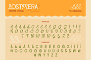 Lostmera, a Sans Serif Font by Burntilldead (Thumbnail 11 of 12)