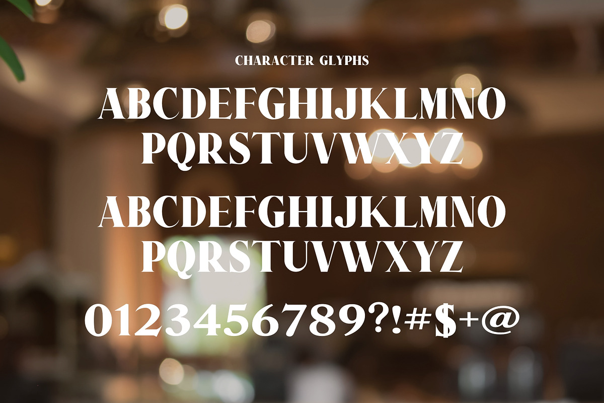 Milky Honey Serif Font Typeface, a Serif Font by Graphicxell (Photo 6 of 6)
