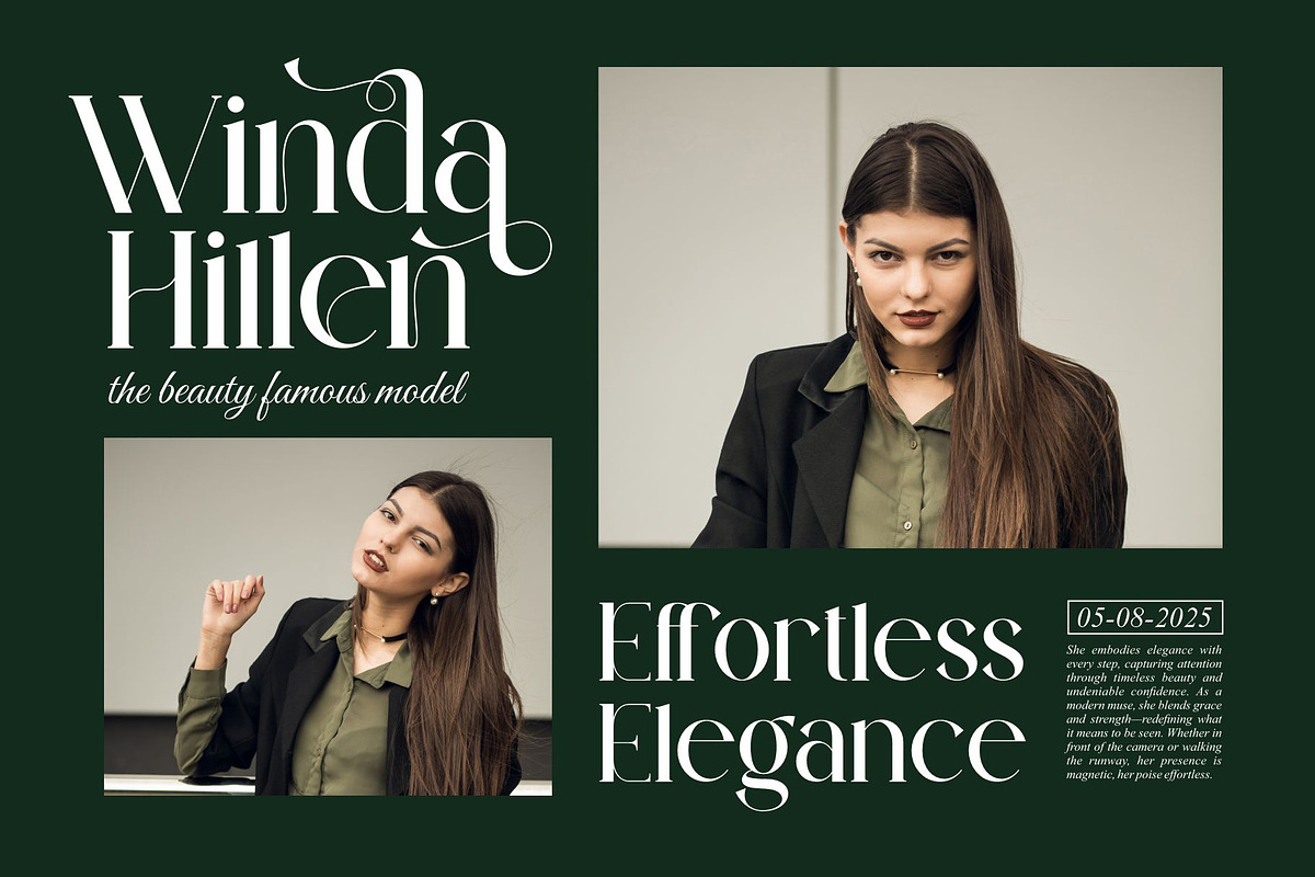 Beldin || Modern Classy Serif Font, a Serif Font by Ermedia Studio (Photo 8 of 10)