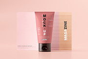 250+ Cosmetic Branding Mockup Bundle, a Cups & Container Mockup by pmvch (Thumbnail 112 of 273)
